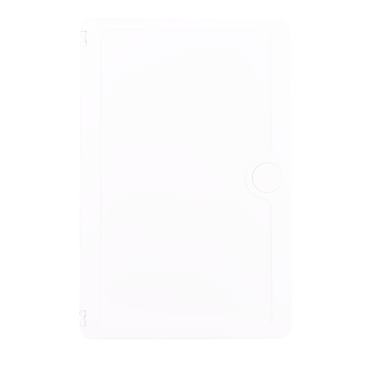 Porte Plastique Pour Coffret 375X250Mm Ral 9003