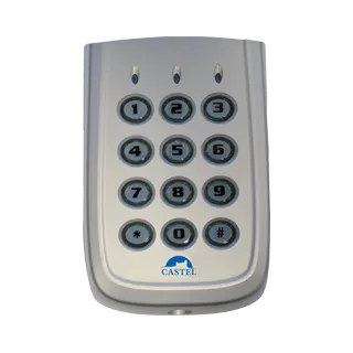 Clavier Codé Autonome Zamak Ip65 Avec 2 Relais (Prévoir Alimentation 12/24V 0,25A)