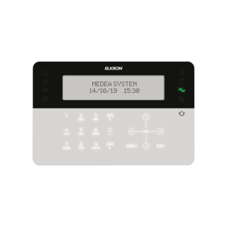 Clavier tactile pour centrale MEDEA avec lecteur de badge