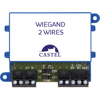 Carte de conversion wiegand vers protocole B2F- alim 12V