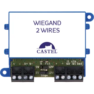 Carte De Conversion Wiegand Vers Protocole B2F- Alimentation 12V
