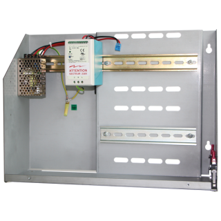 Coffret Alimentation 12V Pour: 1 Centrale,1 Module Supplémentaire, Batterie (En Option)