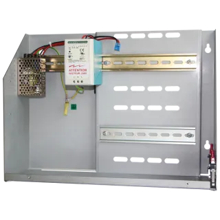 Coffret Alimentation 12V Pour: 1 Centrale,1 Module Supplémentaire, Batterie (En Option)