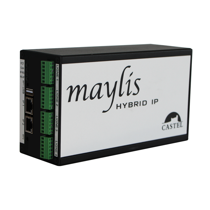 Centrale 4 lignes hybride numérique et IP