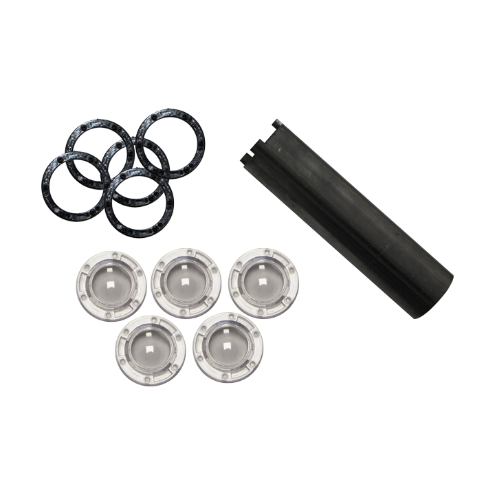 Kit Contenant 5 Dômes + 1 Outil Pour Le Montage / Démontage