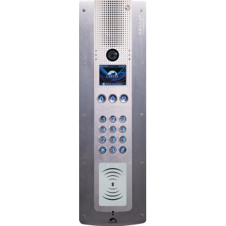 Portier Video Ip/Sip Défilement Clavier Loi Handicap Et Lecteur Ble Poe