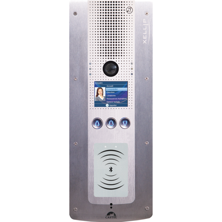 Portier Audio Vidéo Full Ip/Sip À Défilement De Nom Conforme Lo