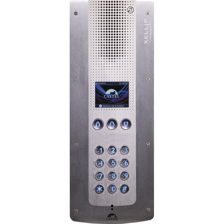 Portier Audio Full Ip/Sip À Défilement De Nom Avec Clavier Brai