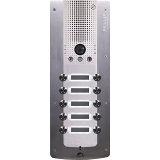 Portier Audio Video Full Ip/Sip 10 Boutons D'Appel Conforme Loi Handicap Poe