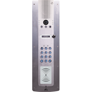 Portier video IP/SIP 1 BP clavier loi Handicap et lecteur BLE PoE