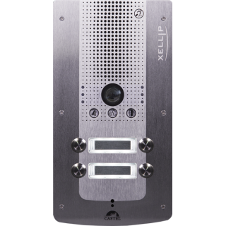 Portier Audio Video Full Ip/Sip 4 Boutons D'Appel Conforme Loi Handicap Poe