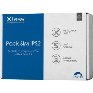 IPS2 GSM et abonnement pré-payée 10 ans