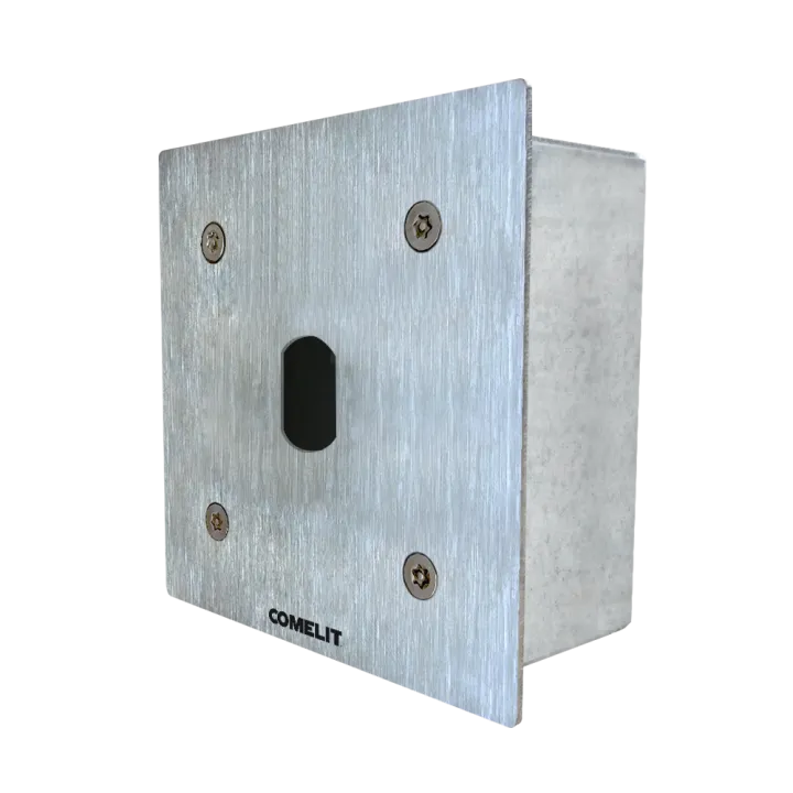 Boîtier Inox Encastré Pour Vglect3 F: 115X115Mm C : 96X96X55Mm