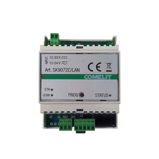 Module LAN pour ResiCloud, format rail DIN. Permet une connexion réseau filaire