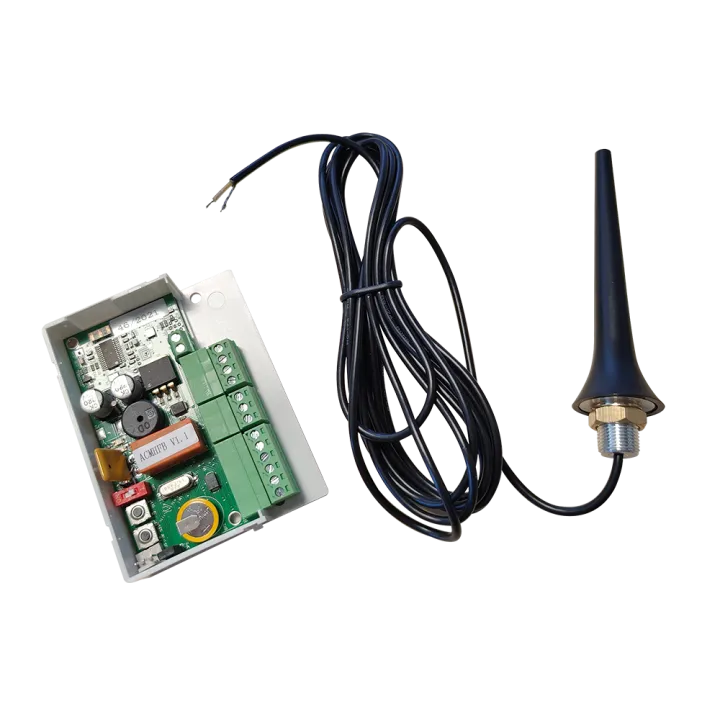 Centrale Radio Une Porte Avec Équerre Et Antenne 868Mhz + Gestion Des Alarmes