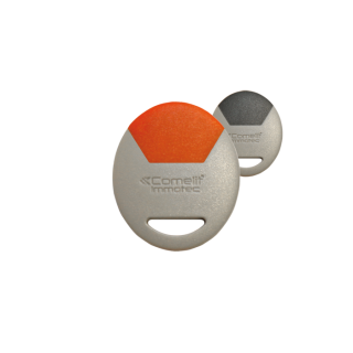 Clé Résidant Mifare Gris/Orange