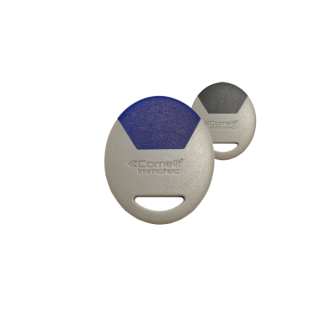 Clé Résidant Mifare Gris/Bleu