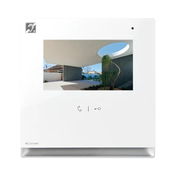 Moniteur Vidéo Icona, Version Bm, Compatible Simplebus 2 Fils.