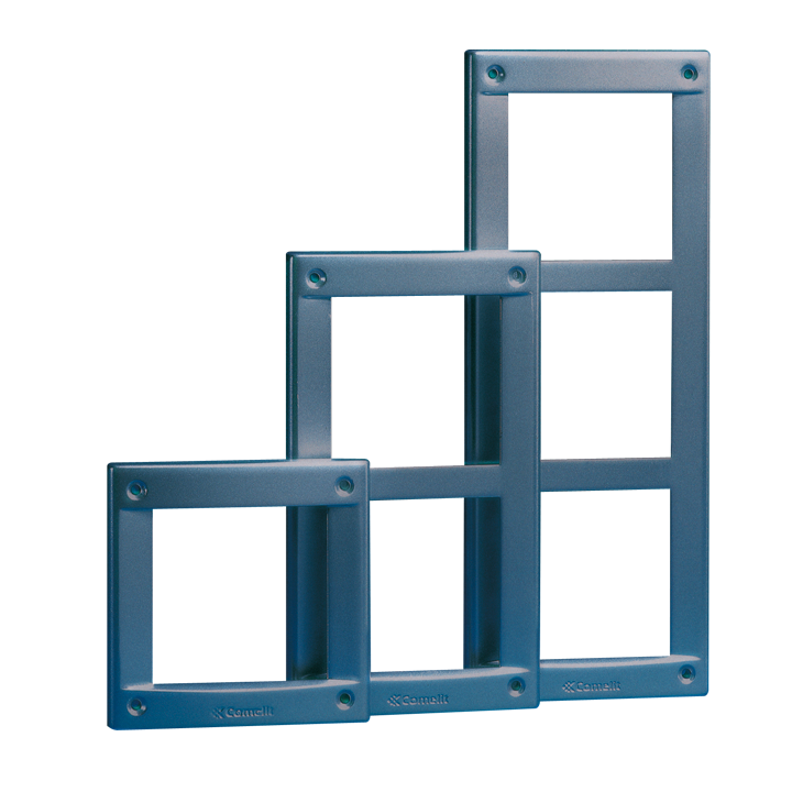 Cadre Aluminium Gris Foncé Vandalcom 3 Modules