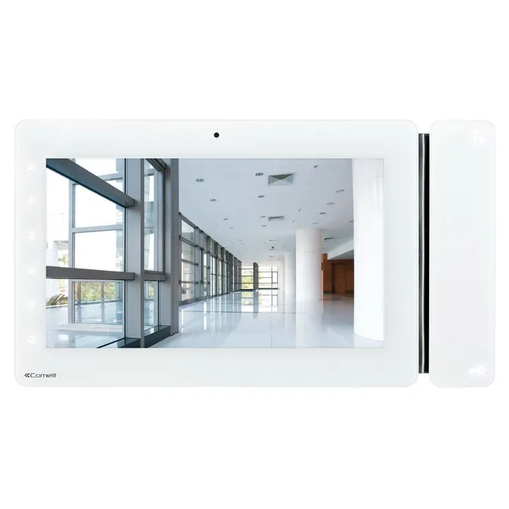 Série Maxi - Moniteur 7" Tactile Couleur, Mains Libres, Slot Carte Sd, Blanc