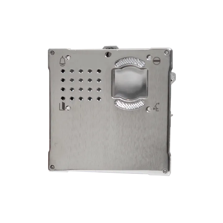 Série Vandalcom - Module 0 Boutons Pour Unité Audio/Vidéo, Acier Inox 316