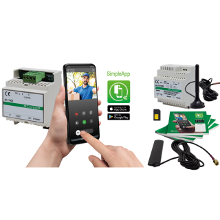 Kit Complet Be Smart + Router Gsm + Carte Sim 1 An Prépayée