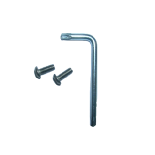 Kit Avec 2 Vi Antivandalle + Clé