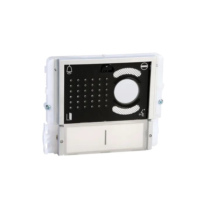 Série Ikall - Module 2 Boutons Pour Audio/Vidéo, Masque Noir, Led