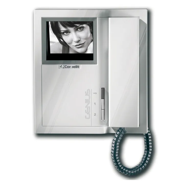 Série Genius - Moniteur N/B 4" Avec Combiné Et Boucle Magnétique