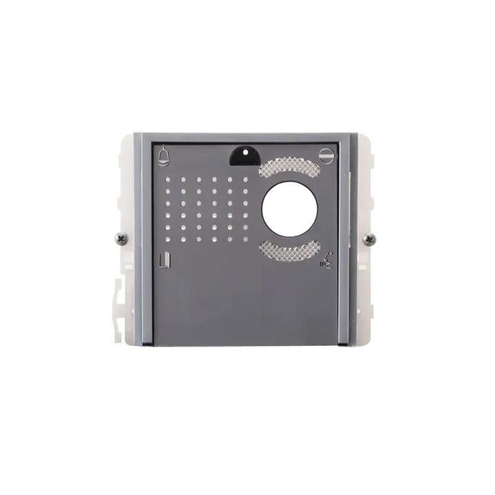 Série Ikall Metal - Module Sans Bouton Pour Unité Audio/Vidéo, Acier Inox.