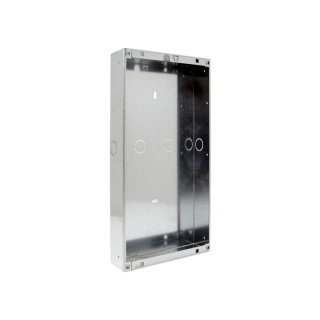 Série Switch - Boîte encastrée pour plaques 12-18 boutons, acier galvanisé