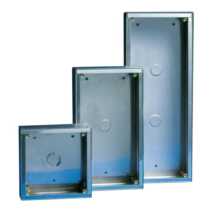 Boîtier Acier Inox Montage Saillie Vandalcom 1 Module