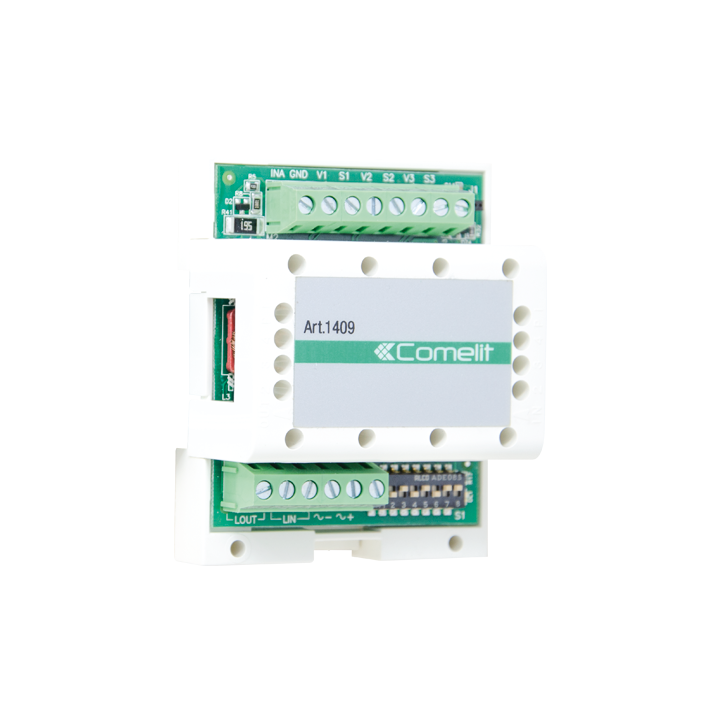 Module caméra déportée Simplebus 2, 3 caméras couleur, 12VAC/20VDC