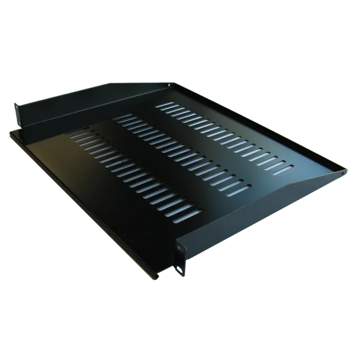 Etagère Fixe 19¨ 1U Prof. 250 Fixation Avant Noire