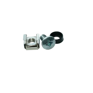 Kit Vis Écrou Cage - Rondelle Plastique Philips M6X12 20 Pièces
