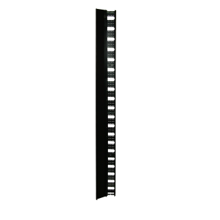Organisateur De Câble Vertical 0U Noir 1800Mm
