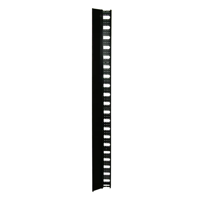 Organisateur De Câble Vertical 0U Noir 1800Mm