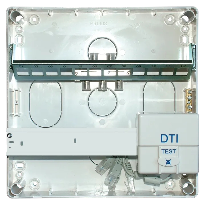 Coffret Com Grade 3 - 4 Prise Cat6 Ftp