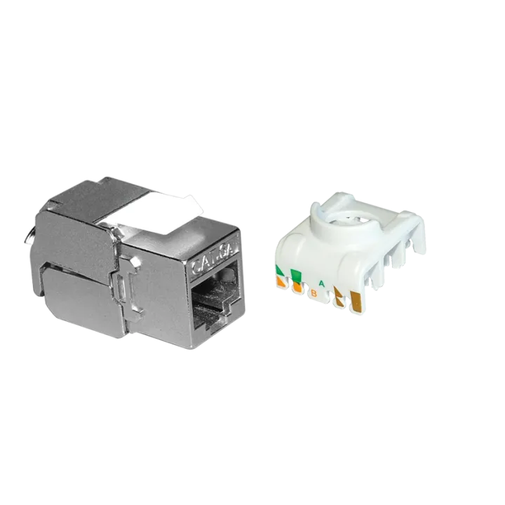Embase Cat6A Sftp 10 Gbits Certifiée Composant