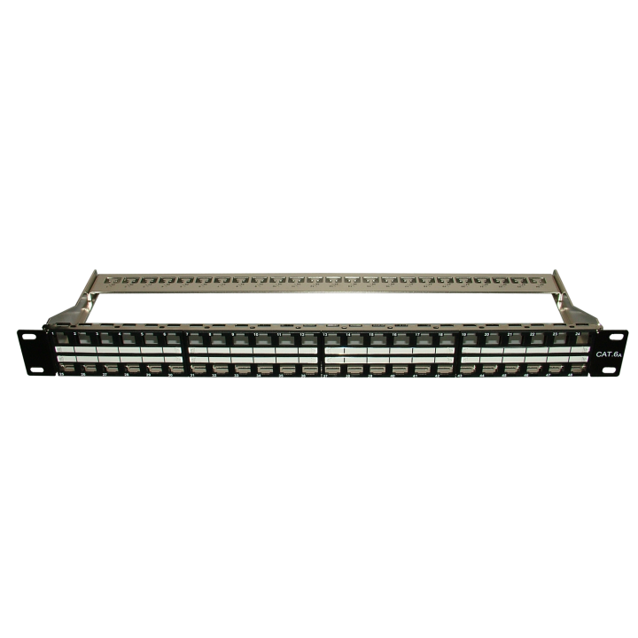 PANNEAU NU POUR PRISES DATA KEYSTONE 1U 48 PORTS PANNEAU NU POUR PRISES DATA KEYSTONE 1U 48 PORTS