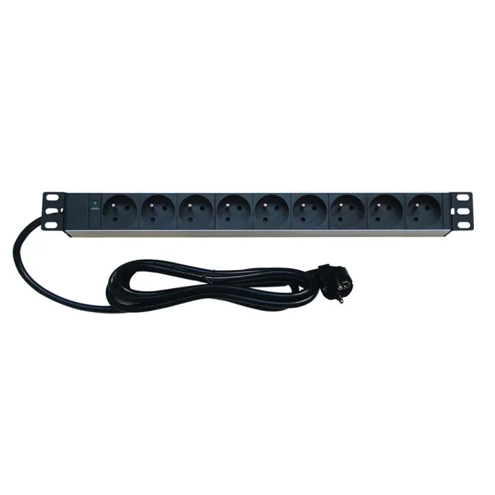 Panneau De Distribution 1U 9Pc Avec Voyant Lumineux