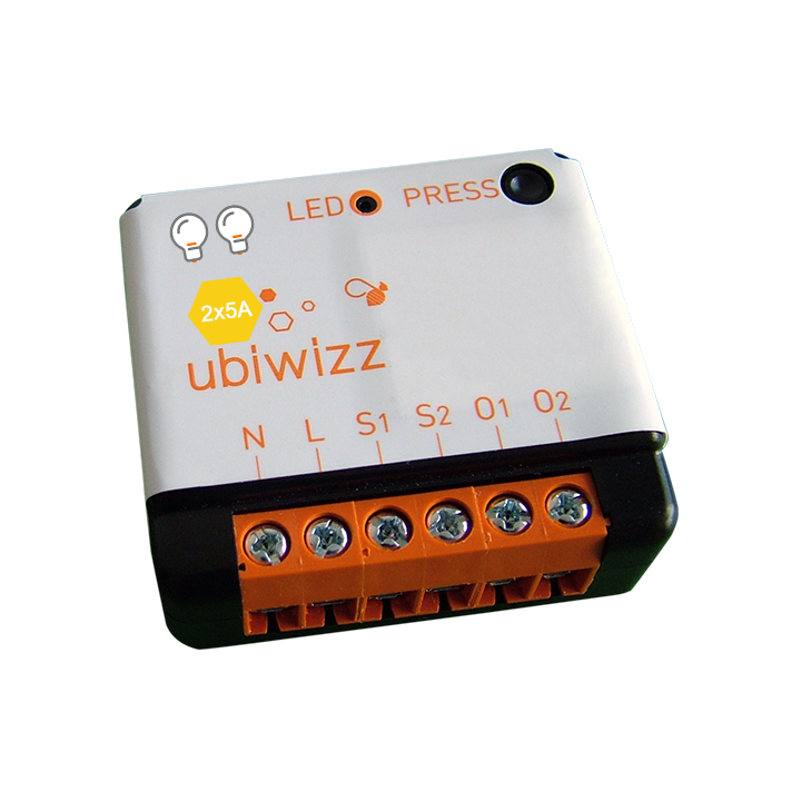 Micromodule 2 canaux  2x5A