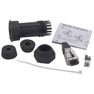 Rj45 Male Cat6A Ip68 Sans Outil Sachet 1 Pc