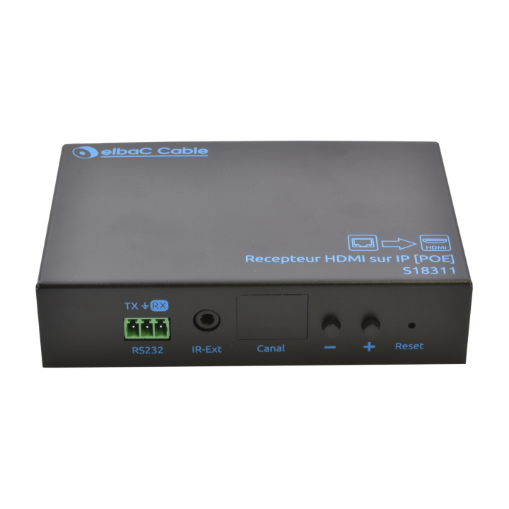 Recepteur Deport Hdmi Sur Ip Poe Boite 1 Pc
