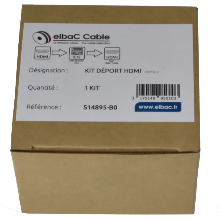 Deport Hdmi Sur Rj45 50M - He01Se-2 Boîte 1 Pc