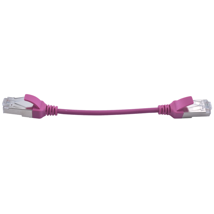Cordon U/Ftp Cat6A Awg32 Lszh Rose 1M Cordon 1 Pc 1M