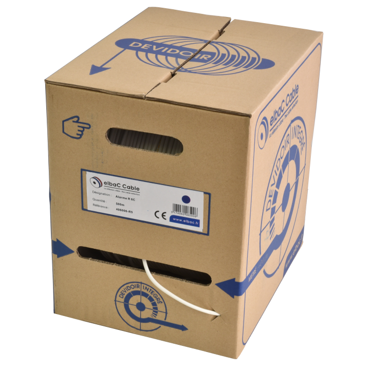 Alarme Rigide 06C Awg24 Scr Dévidoir 500 M