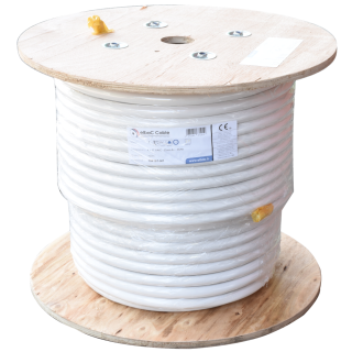 Câble Coaxial 4X17Vatc Classe A Blanc Les 100M