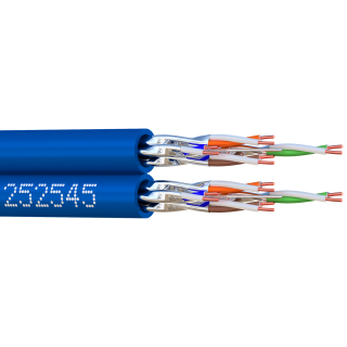 2×U/Ftp Cat6A 500 Lszh Bob. Bois 500 M