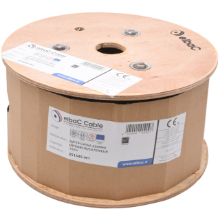 U/Ftp Cat6A 650Mhz Int/Ext Bob. Bois 100 M